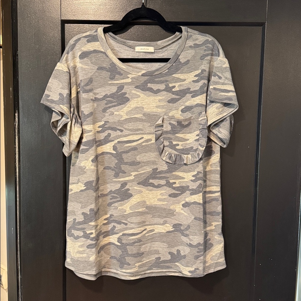 Short Sleeve Camo Tee